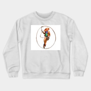 Charro Mexicano (Mexican Cowboy Horseman) Crewneck Sweatshirt